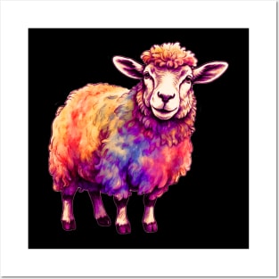 Psychedelic Sheep Posters and Art